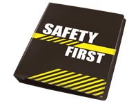 Themed 3-Ring Binders - Safety First