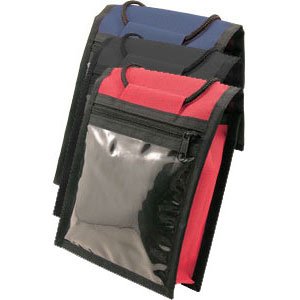 Zippered Badge Holder Bags