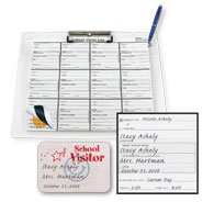 Visitor Log In - School System