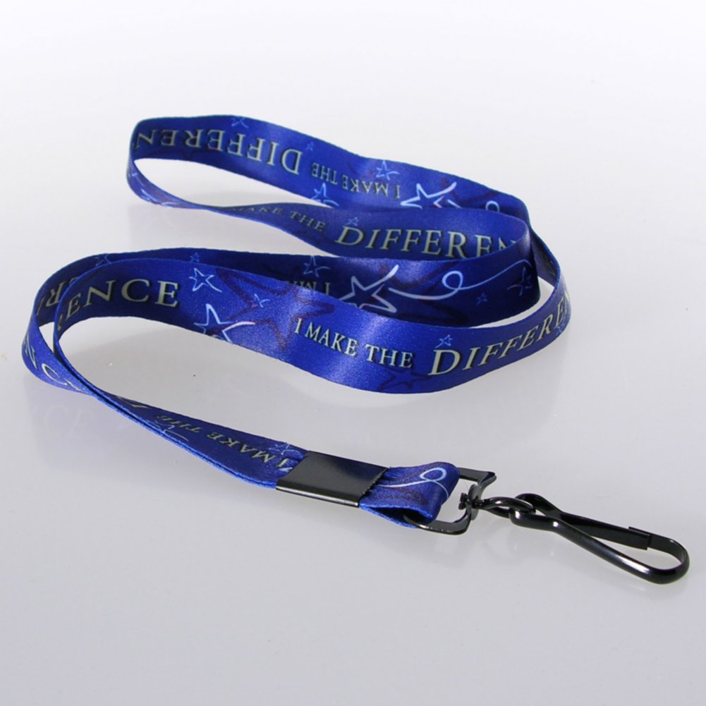 Themed Lanyard - I Make the Difference w/ Hook