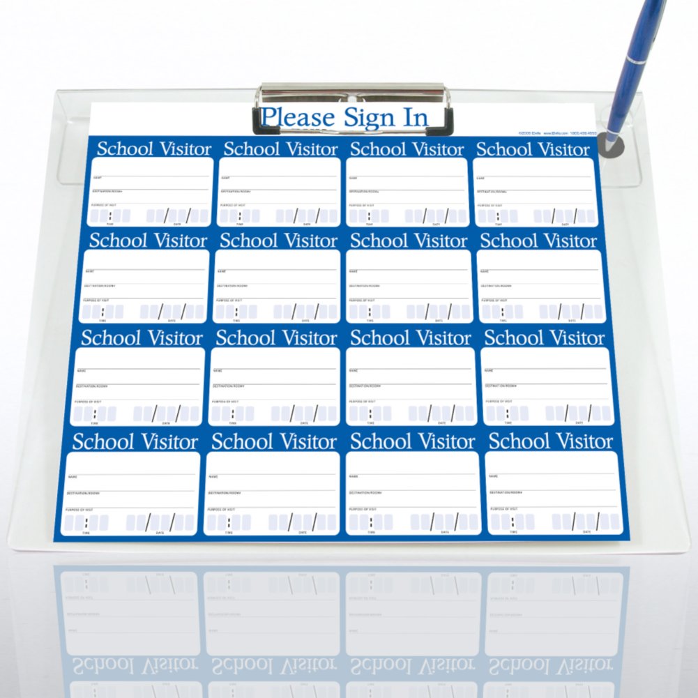 Secure Log-In System - School Visitor
