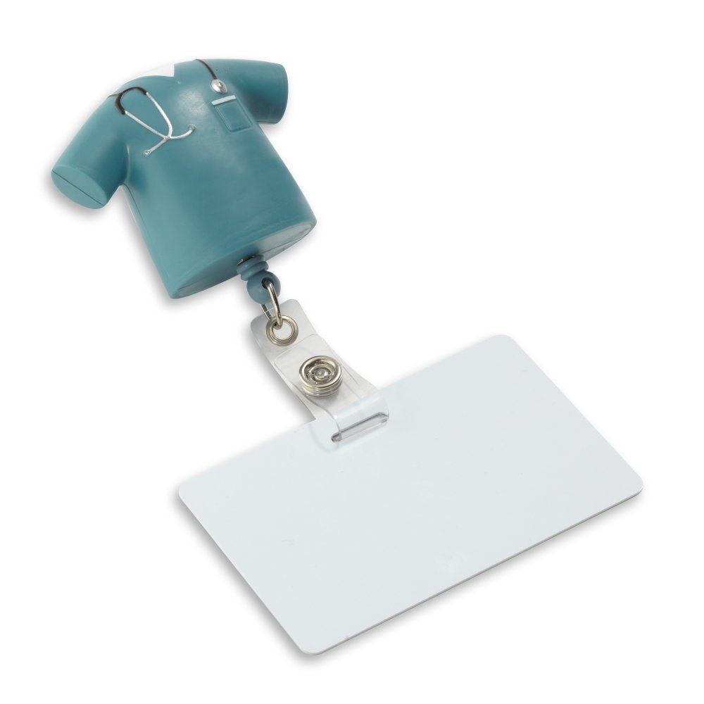 Lanyard Badge Reel Combo - Scrubs OPEN