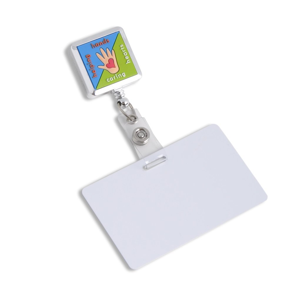Fashion Badge Reel - Helping Hands OPEN