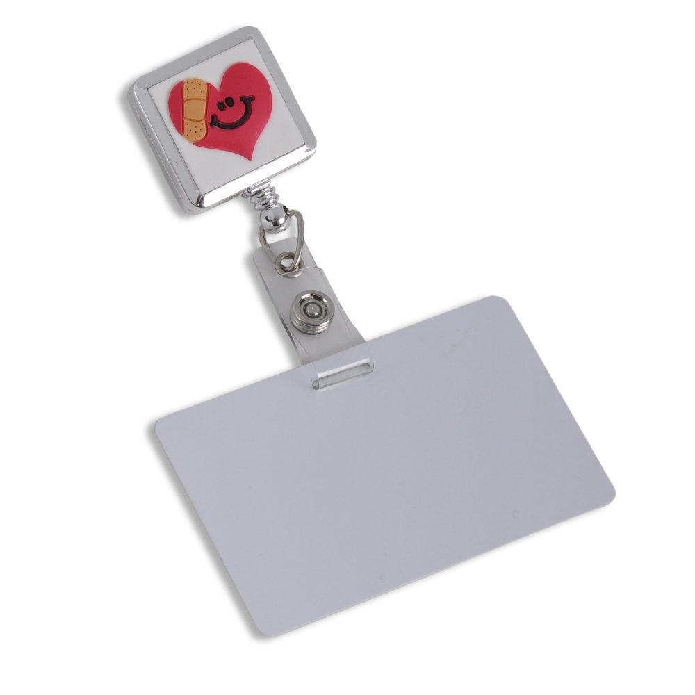 Fashion Badge Reel - Mended Heart OPEN