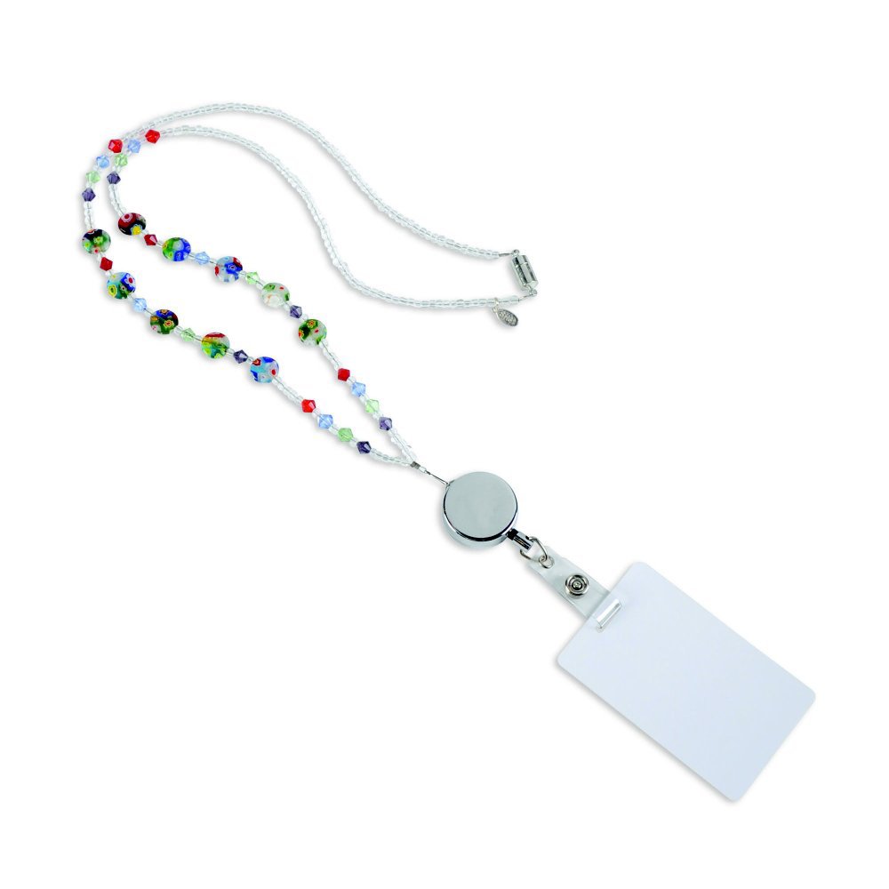 ID Badge Reel Necklace - Micro Garden OPEN