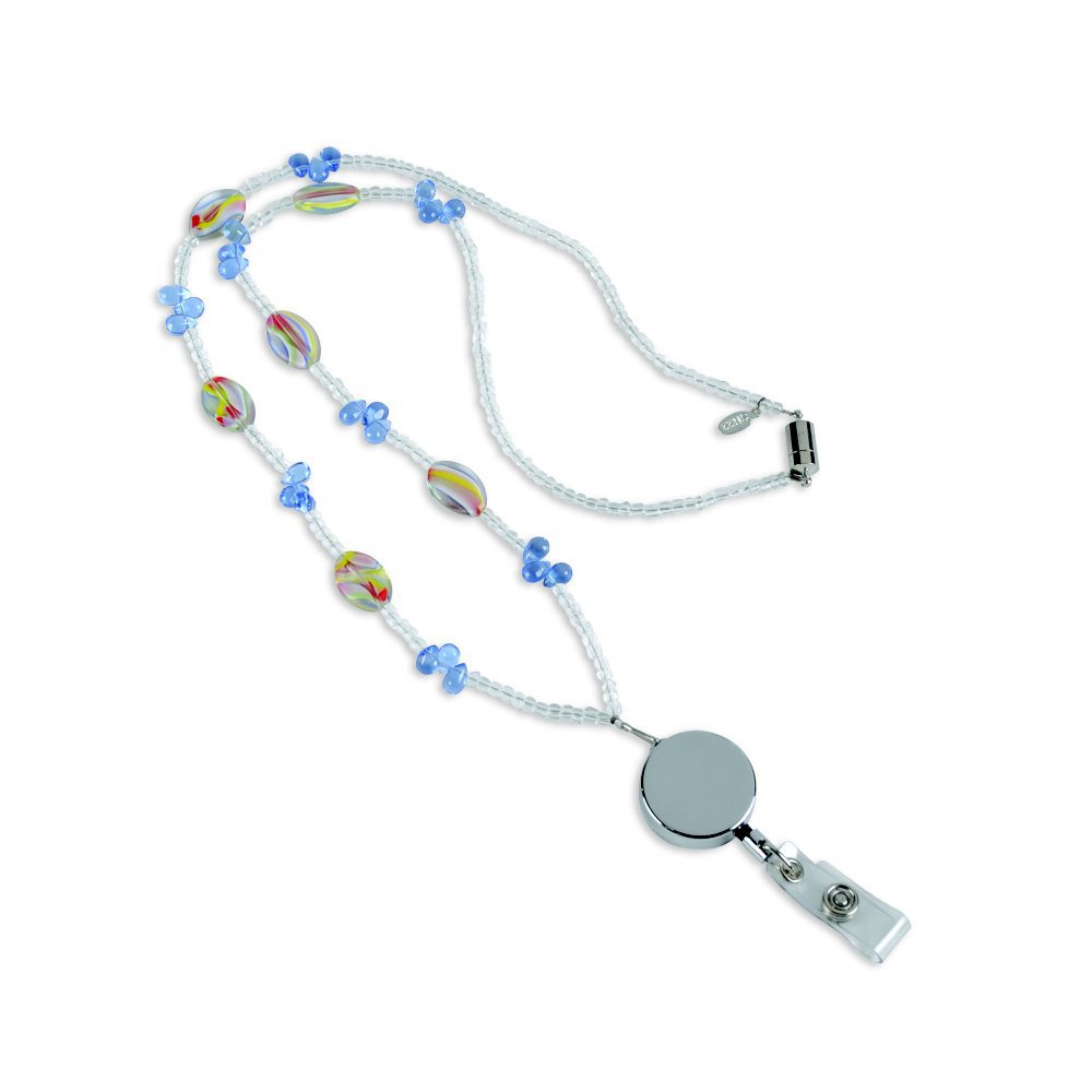 ID Badge Reel Necklace - Sunny Skies