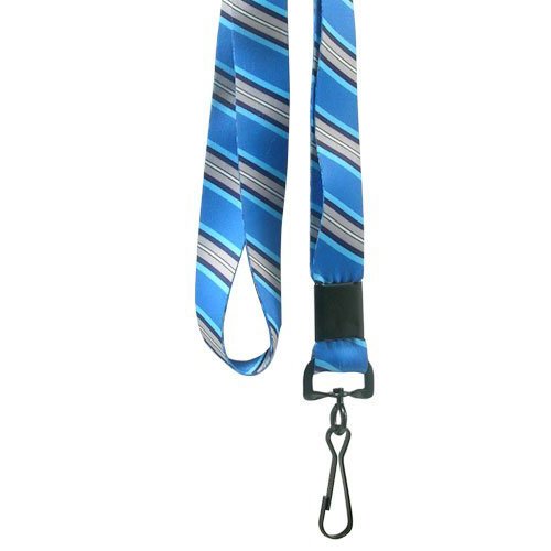 Designer Lanyards - Blue Stripes
