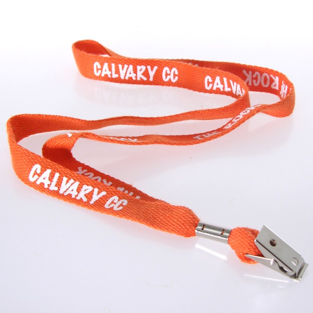Lanyard - Quick Ship Custom 5/8 Inch Cotton