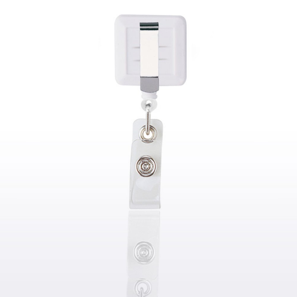 Badge Reel - Square - Flag Star BACK