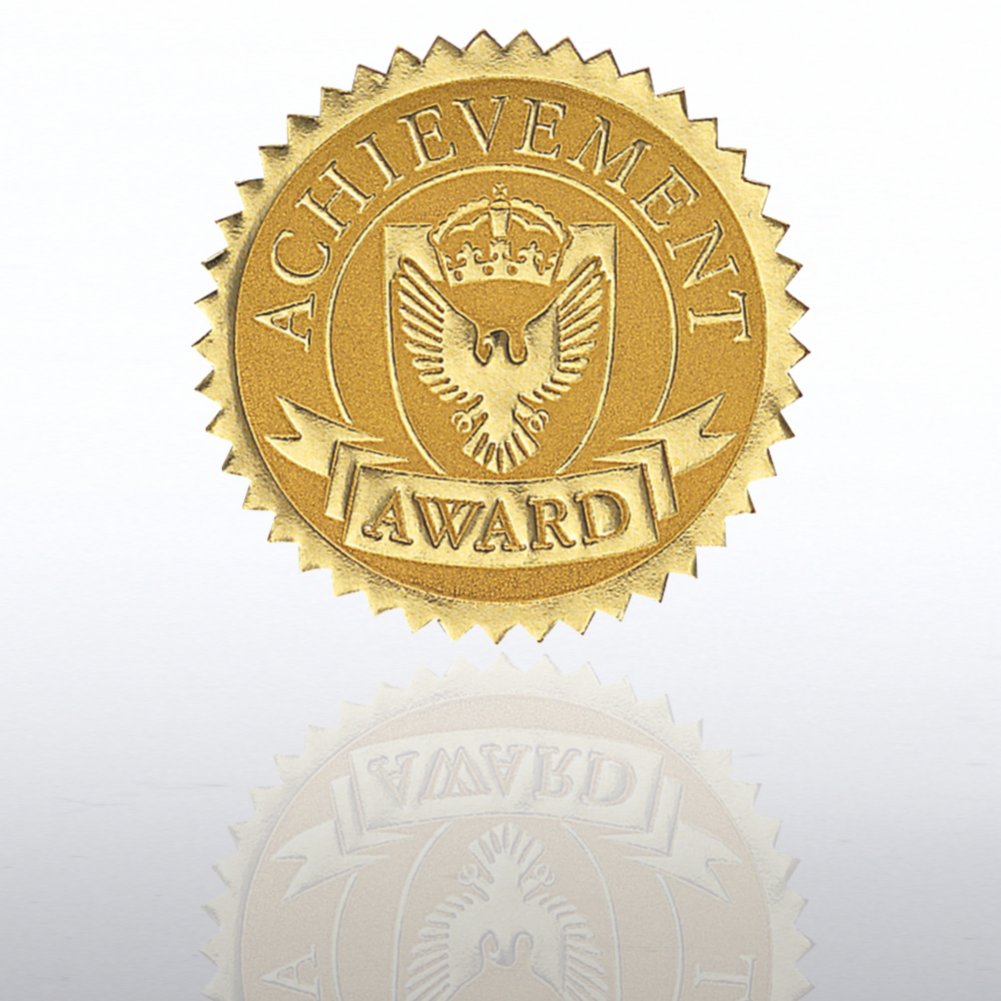 Certificate Seal - Achievement Award Shield