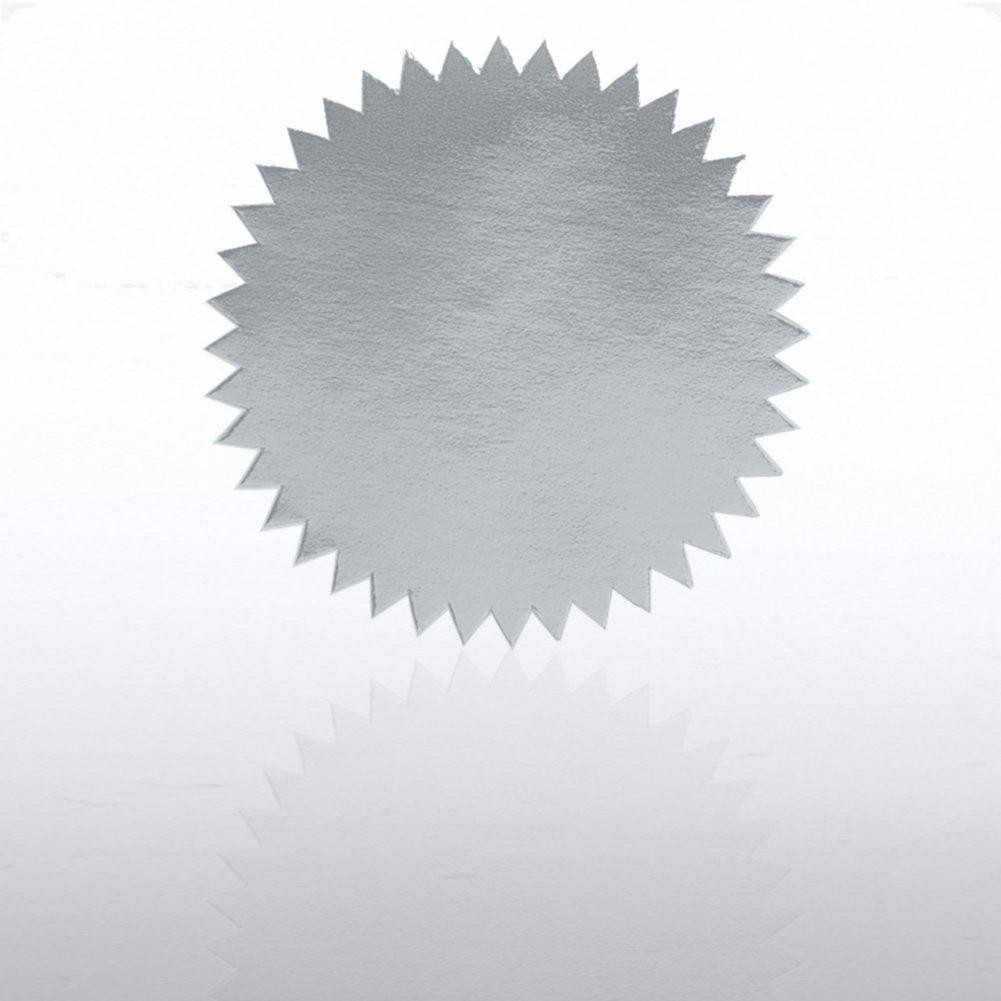 Blank Certificate Seal - Silver