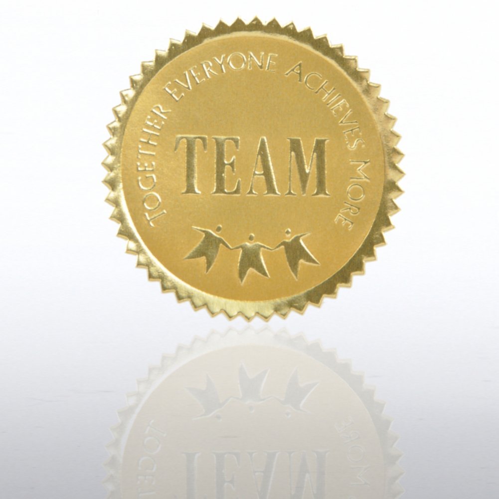 Certificate Seal - TEAM - Gold