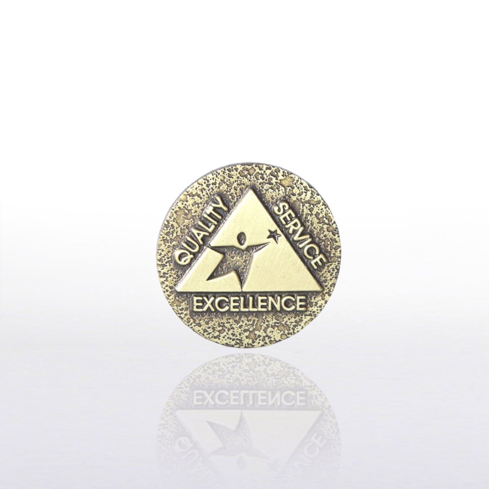 Lapel Pin - Quality/Service/Excellence