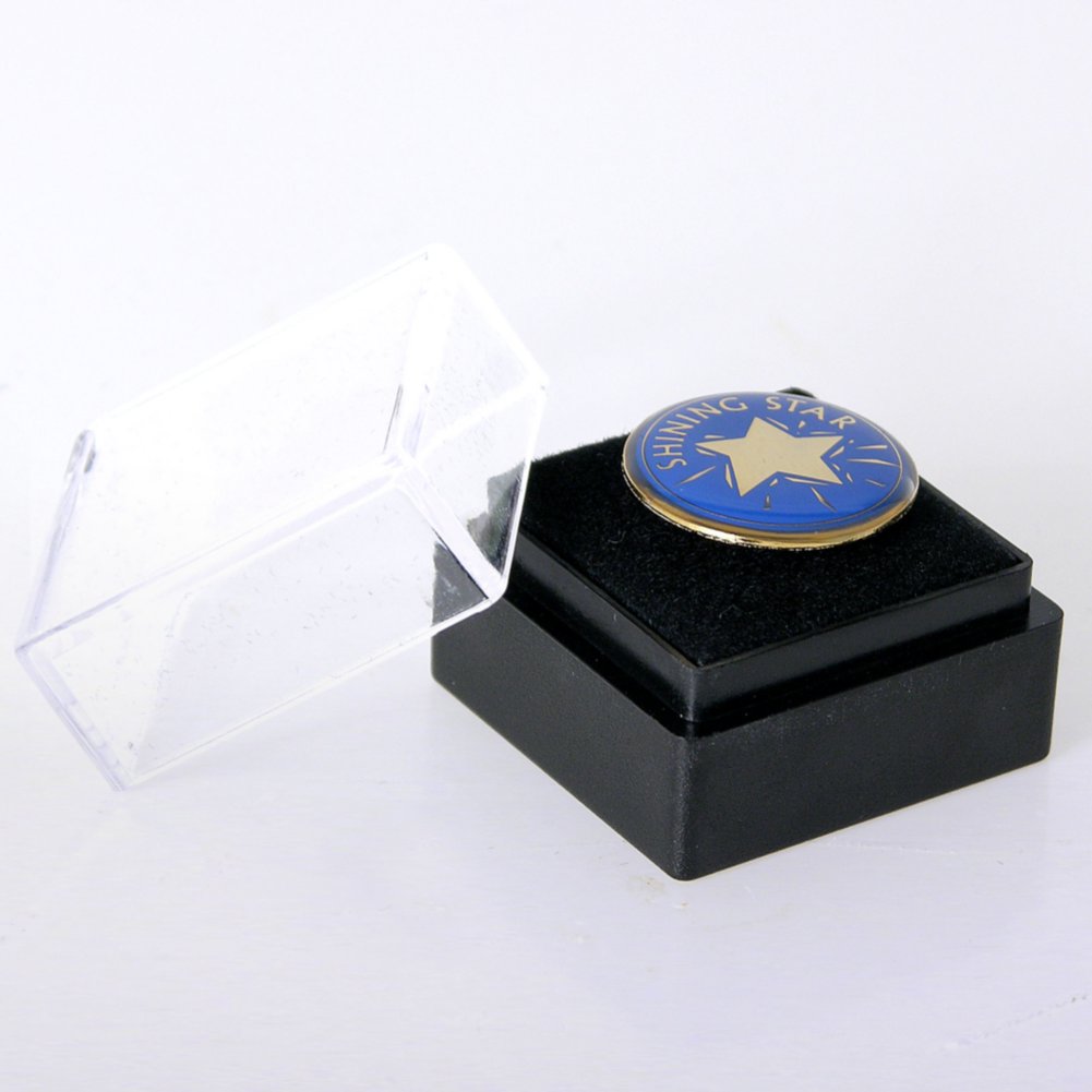 Lapel Pin - Shining Star - Blue/Gold BOX