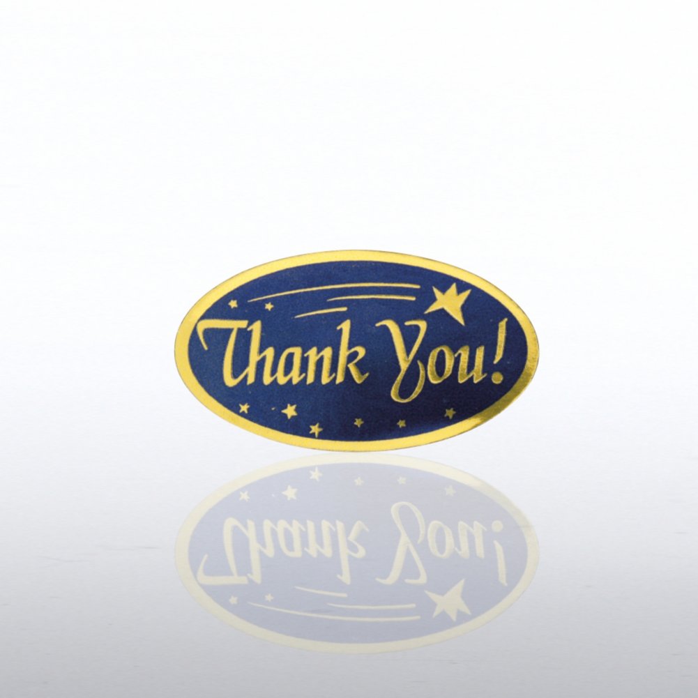 Certificate Seal - Oval - Thank You