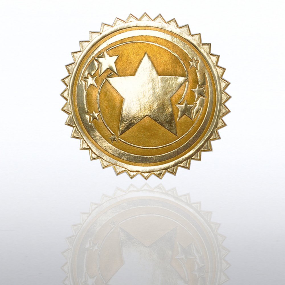 Certificate Seal - Star Swirl