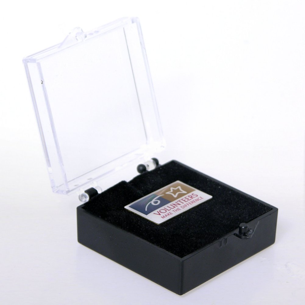 Lapel Pin - Volunteers Make The Difference - Multi-Color BOX