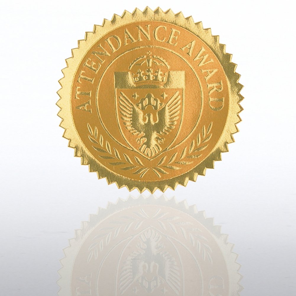 Certificate Seal - Attendance Award Shield