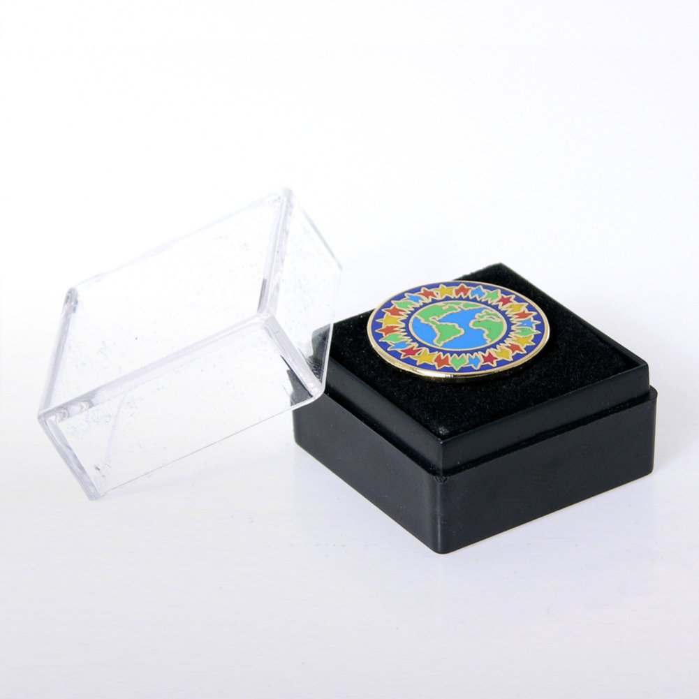Lapel Pin - Together We Can World - Multi Color BOX