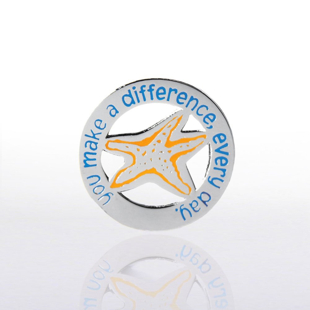 Lapel Pin - You make a difference, every day.