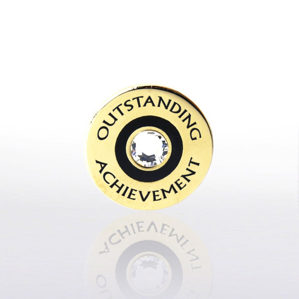 Lapel Pin - Outstanding Achievement w/ Gem