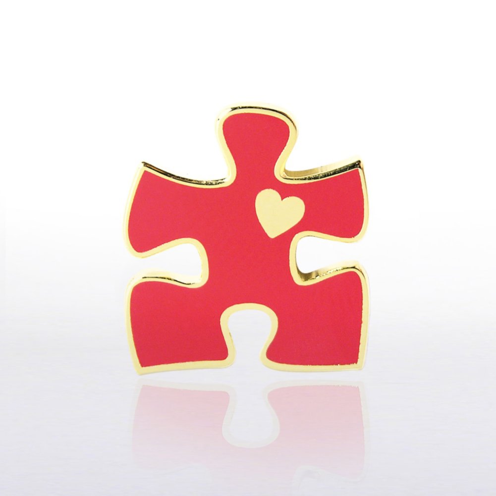 Lapel Pin - Essential Piece with Heart