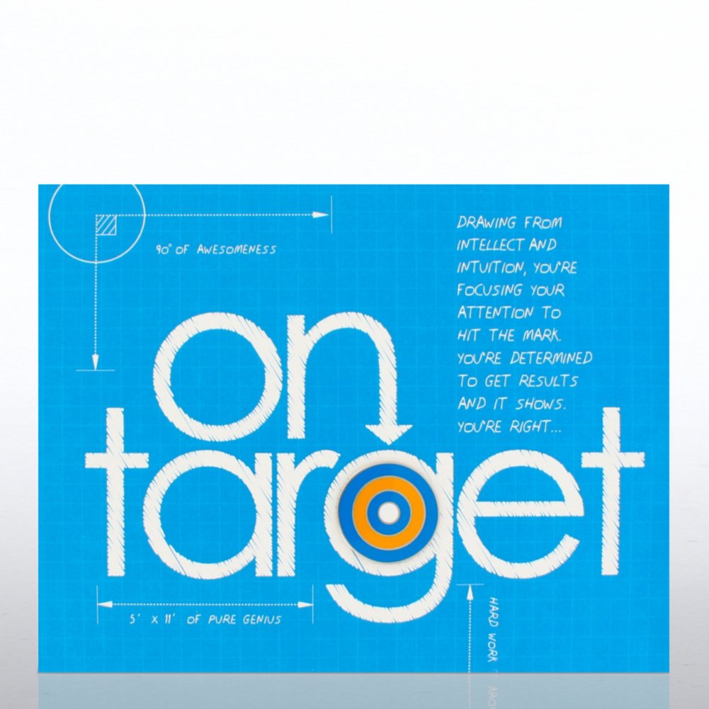 Character Pin - On Target