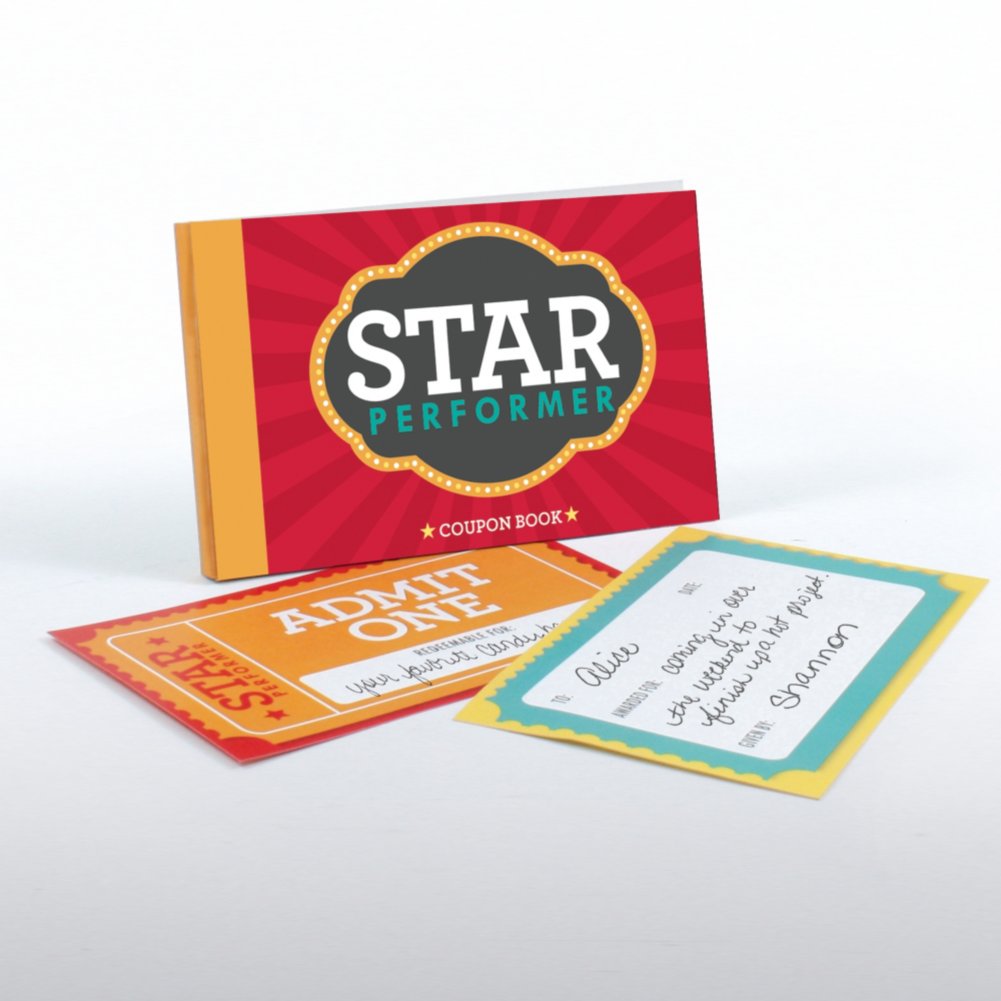 Coupon Ticket Book - Star Performer