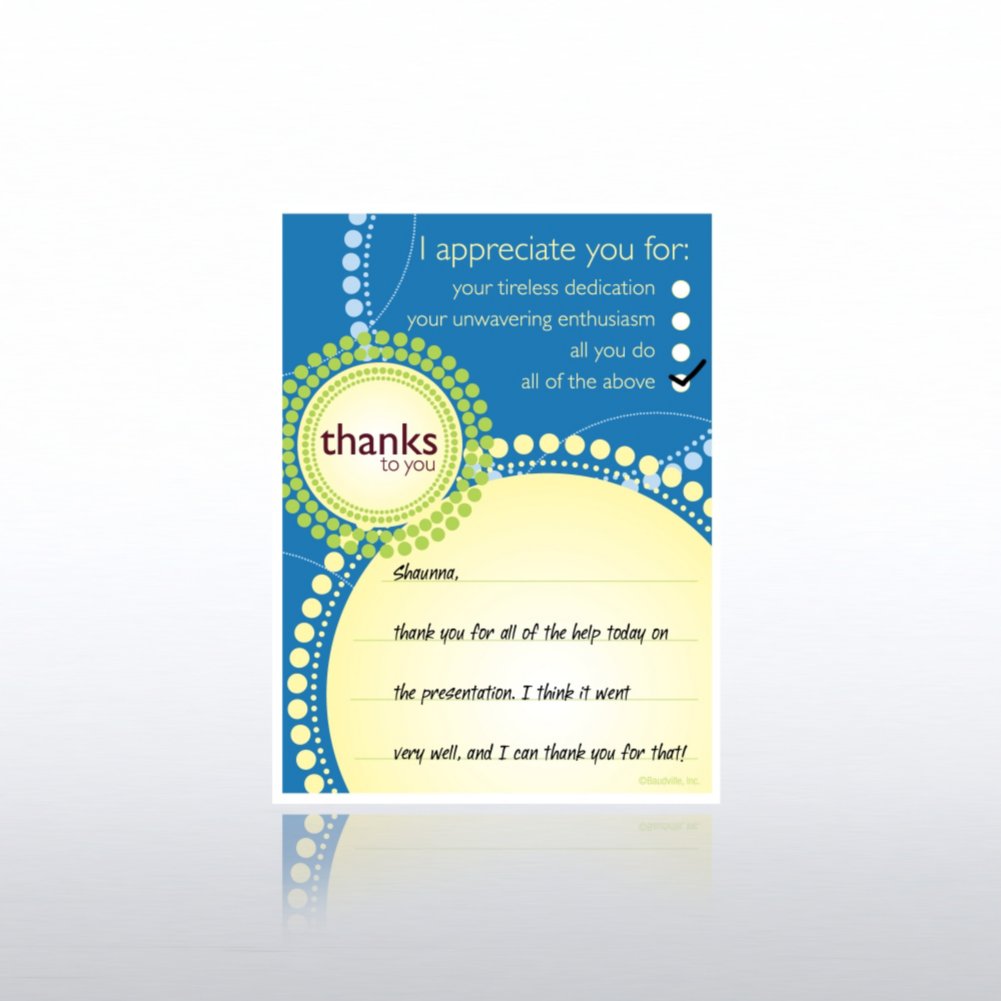 On-the-Go Appreciation Kit - Thanks for all you do CARD1