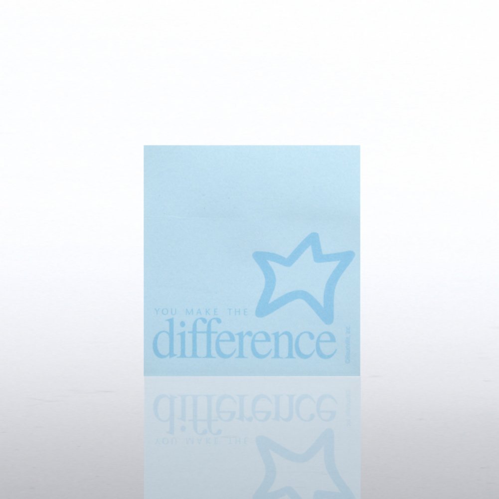 Memo Clip & Sticky Note Gift Set - You Make the Difference PAPER