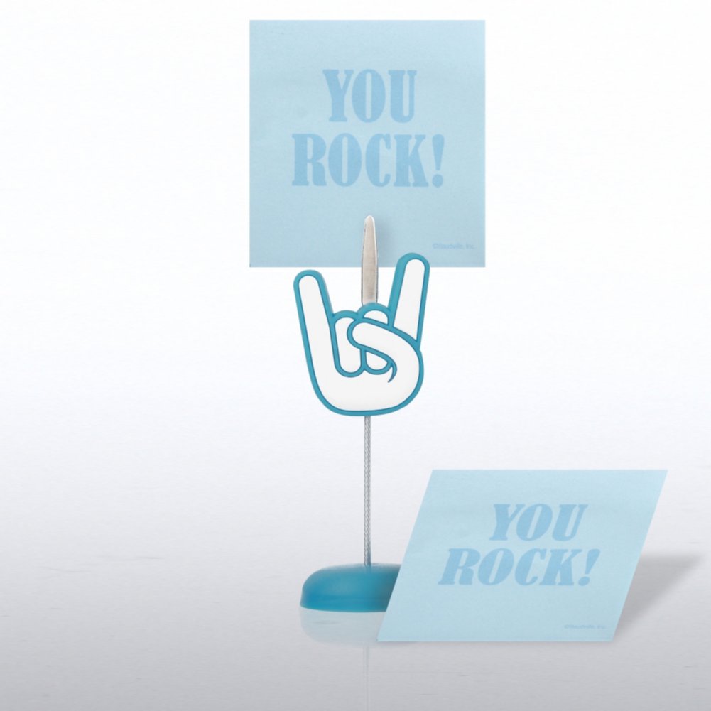 Memo Clip & Sticky Note Gift Set - Positive Praise You Rock!