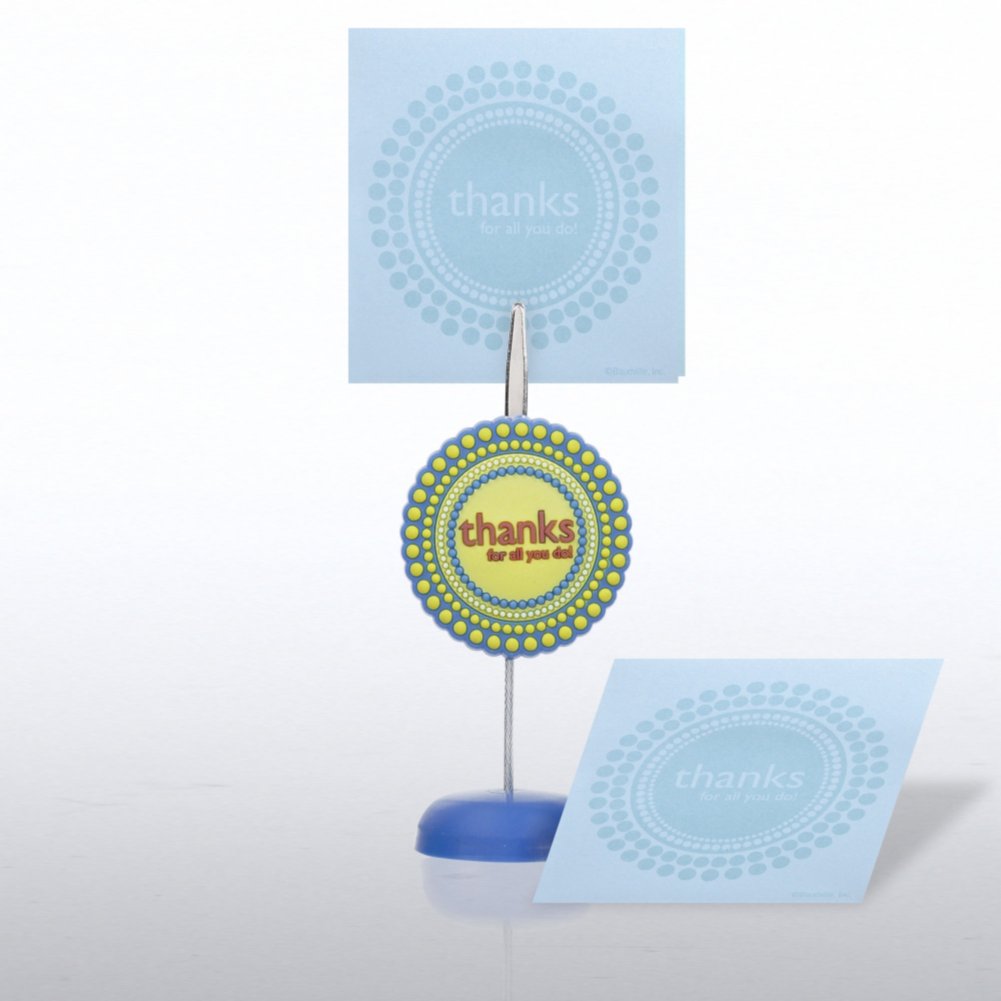 Memo Clip & Sticky Note Gift Set - Thanks for All You Do!