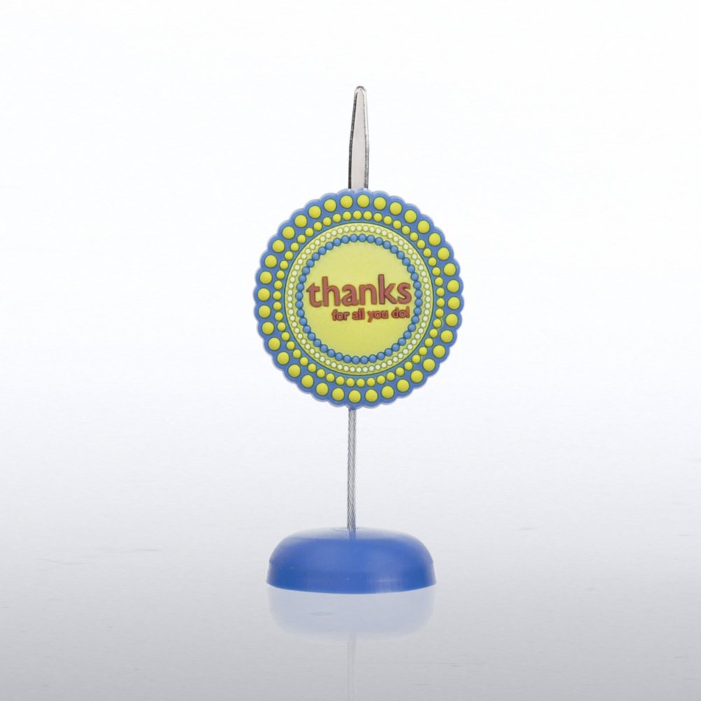 Memo Clip & Sticky Note Gift Set - Thanks for All You Do! OPEN
