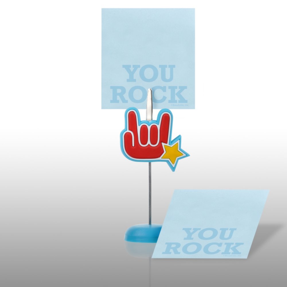 Memo Clip & Sticky Note Gift Set - You Rock with Star
