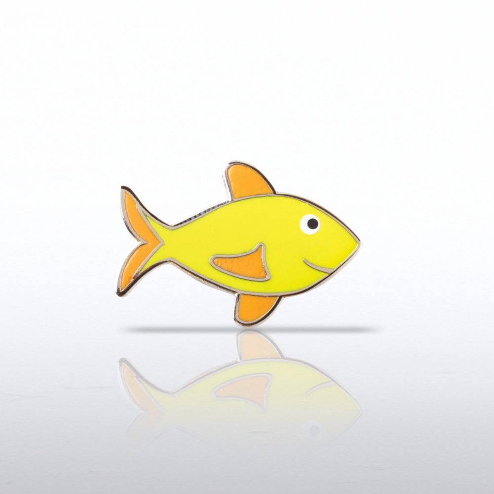 Character Pin - Attitude is Everything - Fish PIN