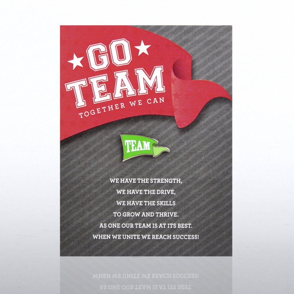 Character Pin - Go Team