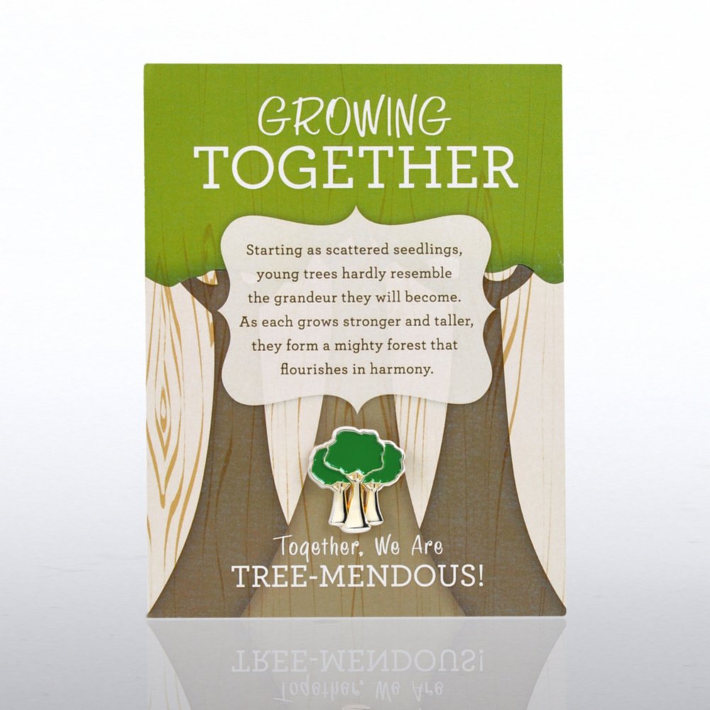 Character Pin - Growing Together