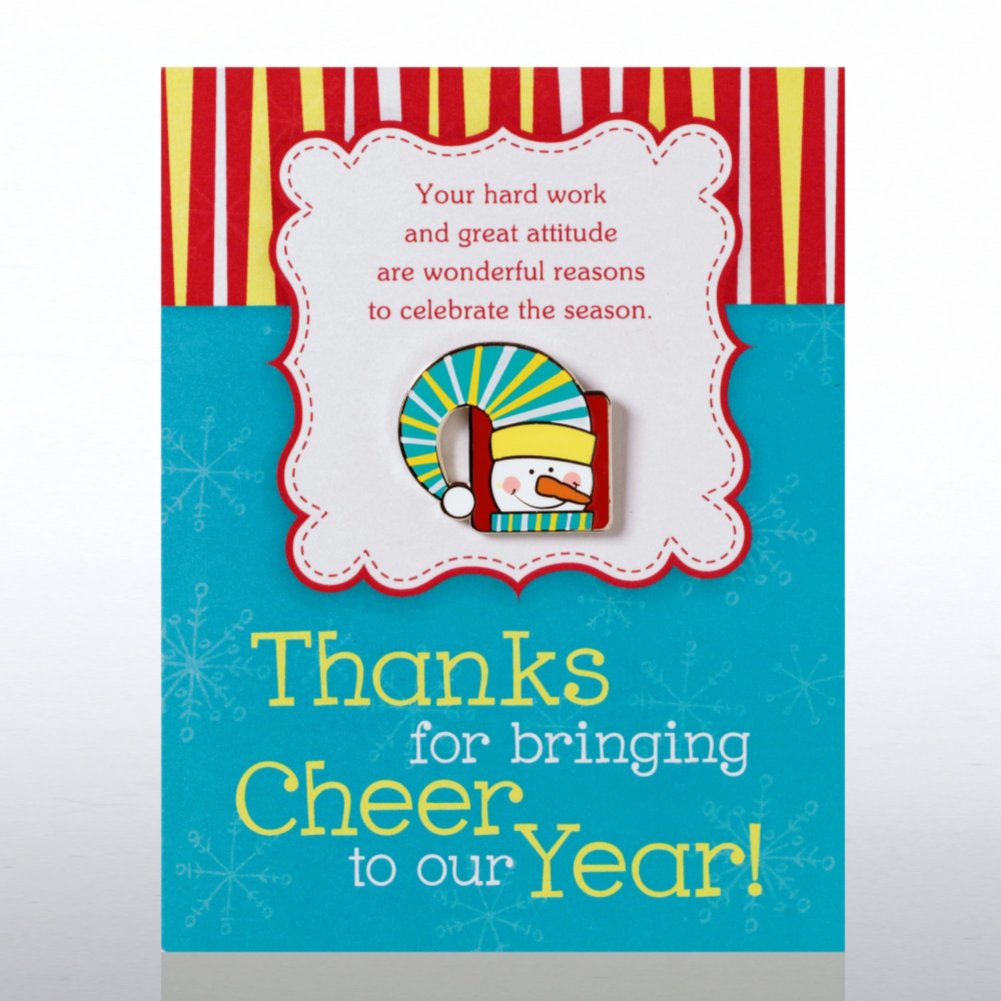 Character Pin - Snowman: Cheer to Our Year