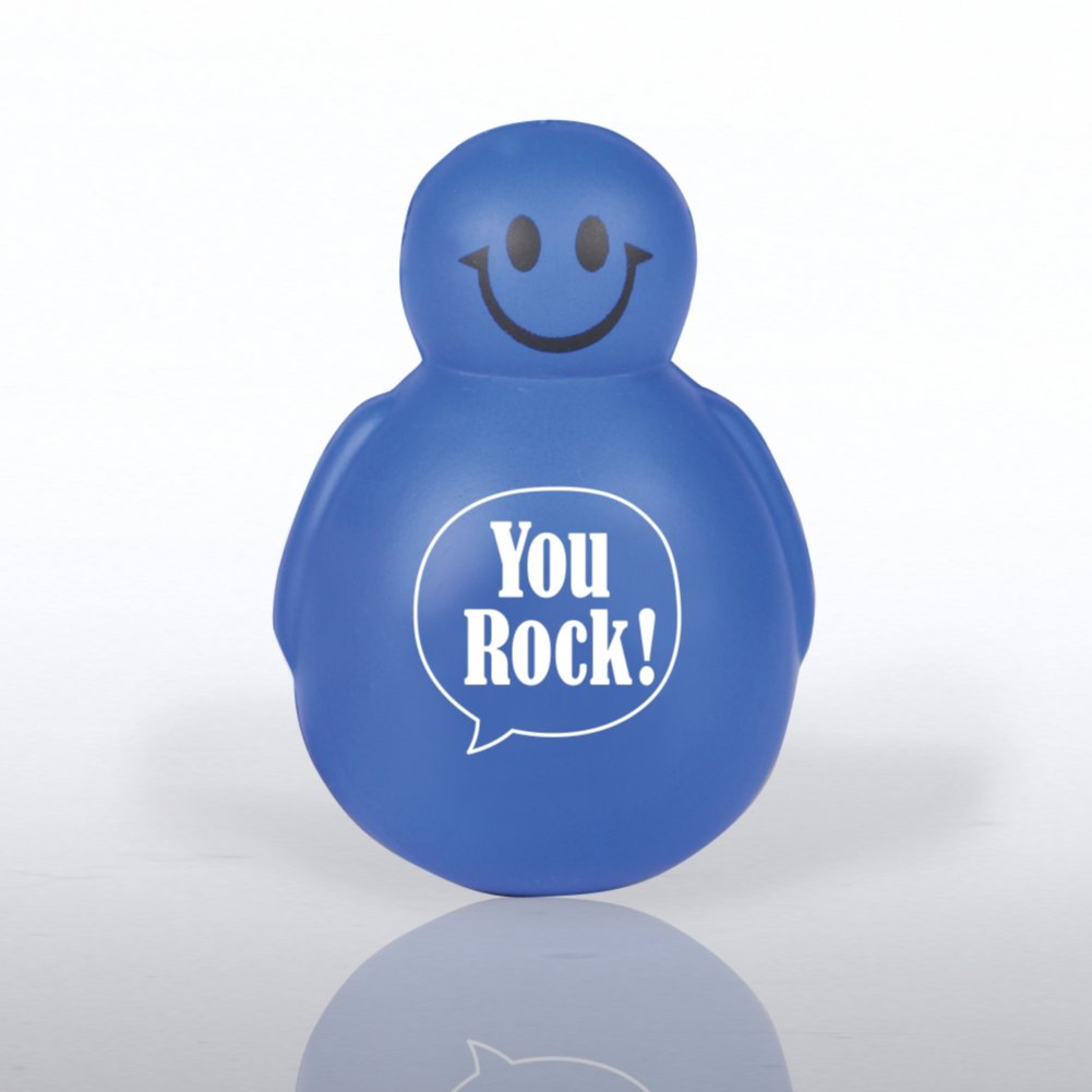 Bobble Head Memo Clip - You Rock