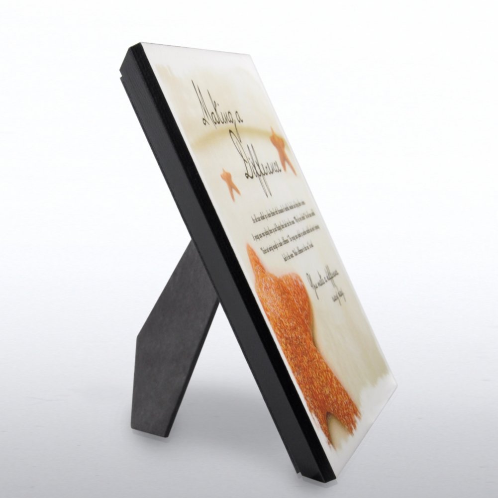 Theme Plaque - Starfish: Making a Difference SIDE