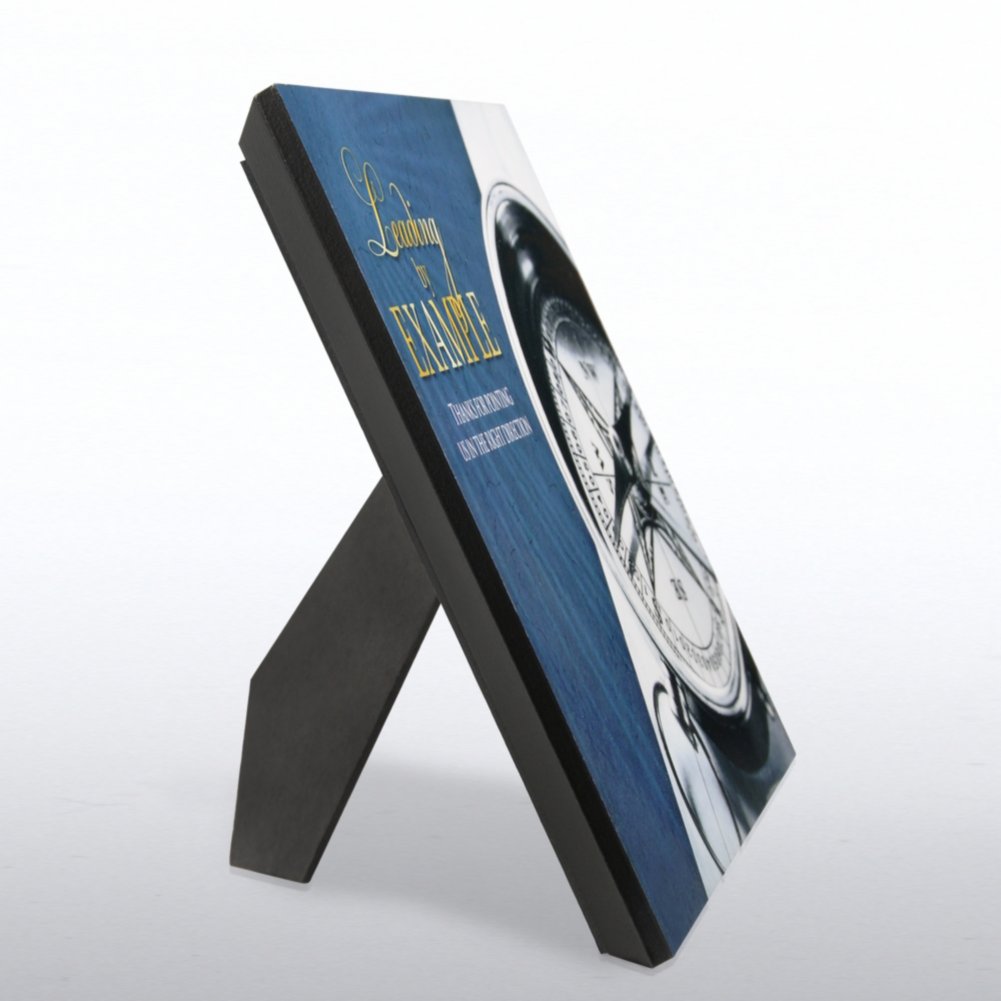 Theme Plaque - Compass: Leading by Example SIDE