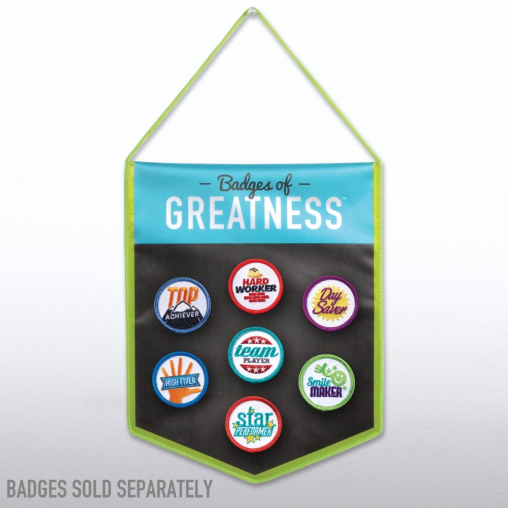 Badges of Greatness - Collector Banner