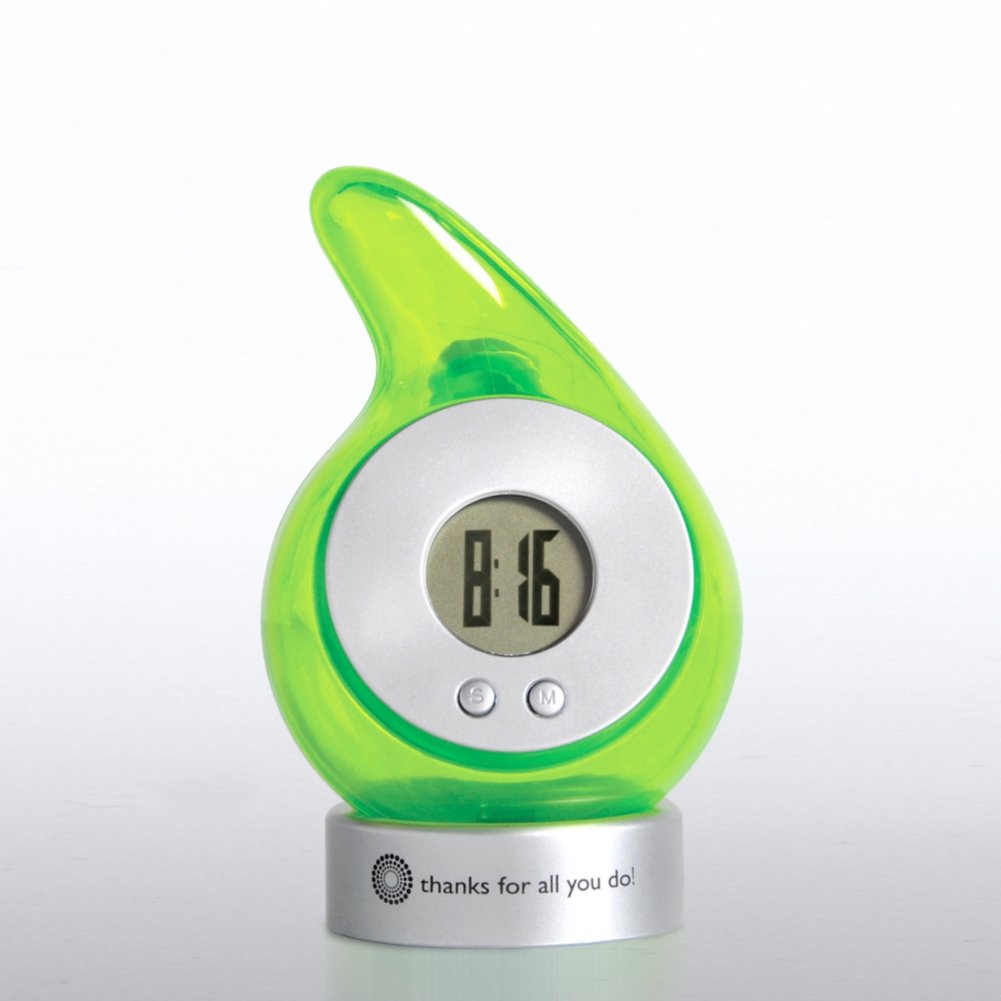 Eco-Friendly Water Clock - Thanks For All You Do!