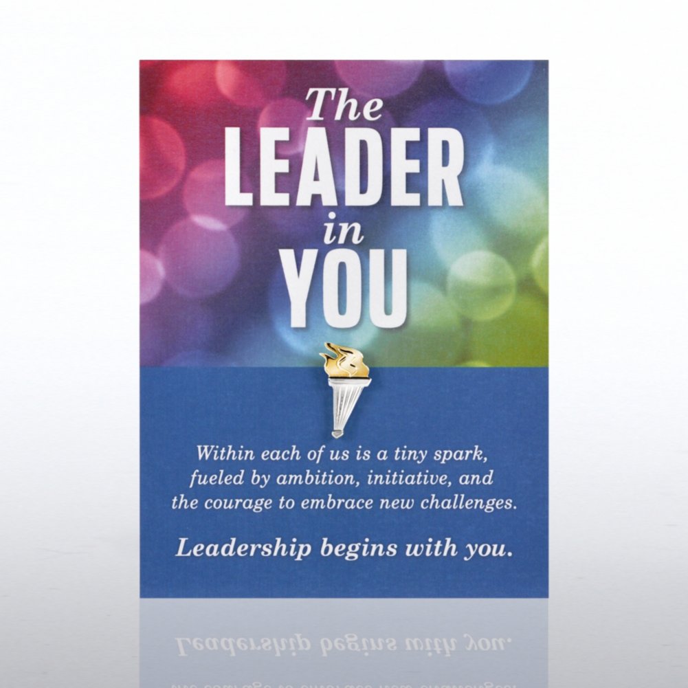Character Pin - Leadership Begins with You