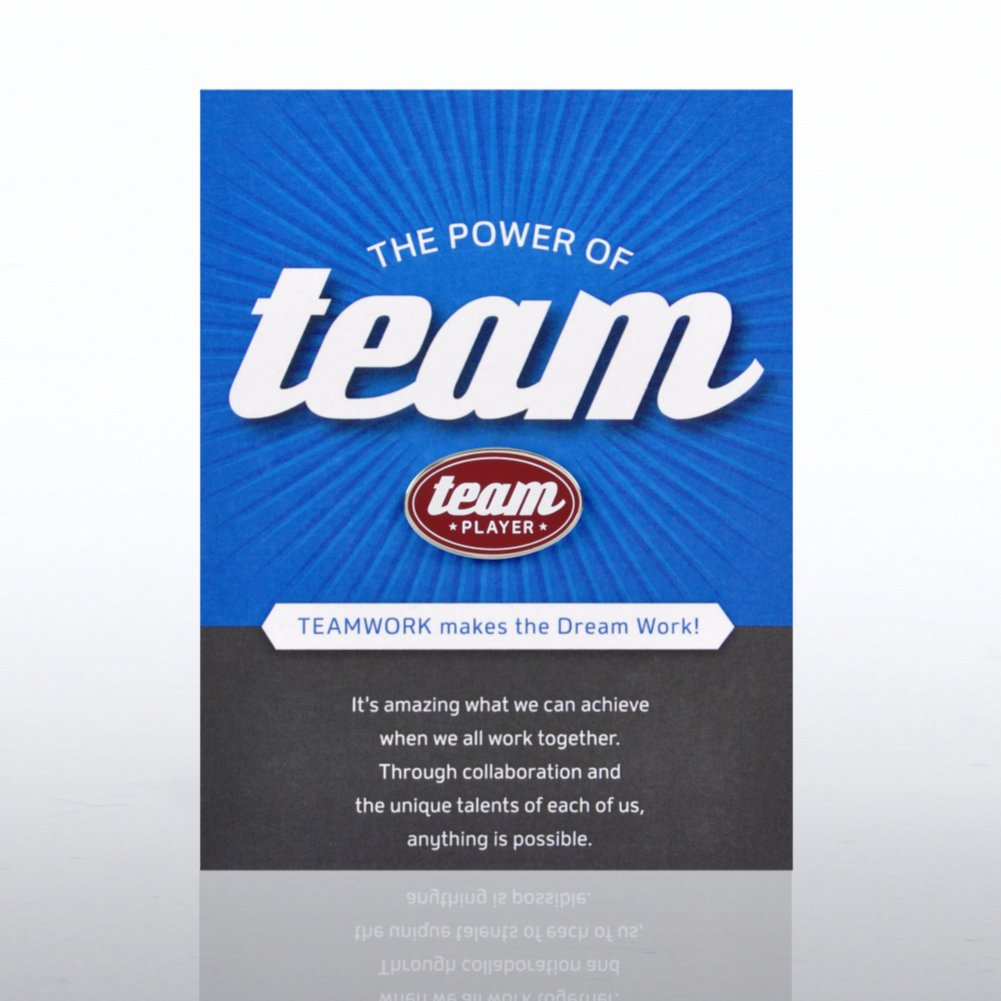 Character Pin - Teamwork Makes the Dream Work