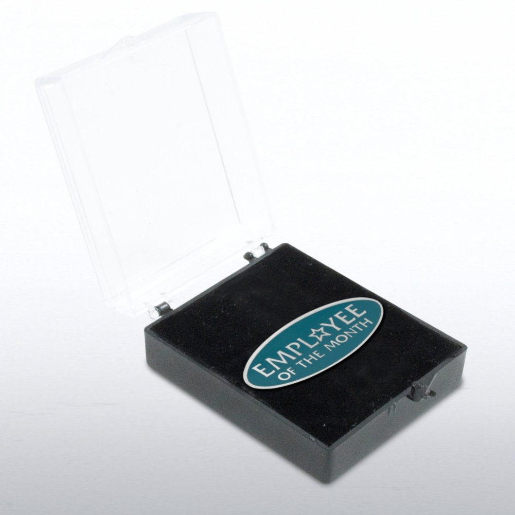 Lapel Pin - Employee of the Month - Round BOX