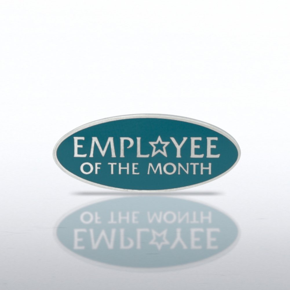 Lapel Pin - Employee of the Month - Round