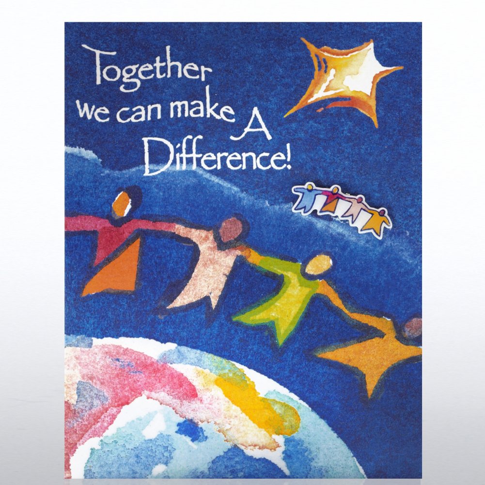 Character Pin - TEAM: Together We Can Make a Difference