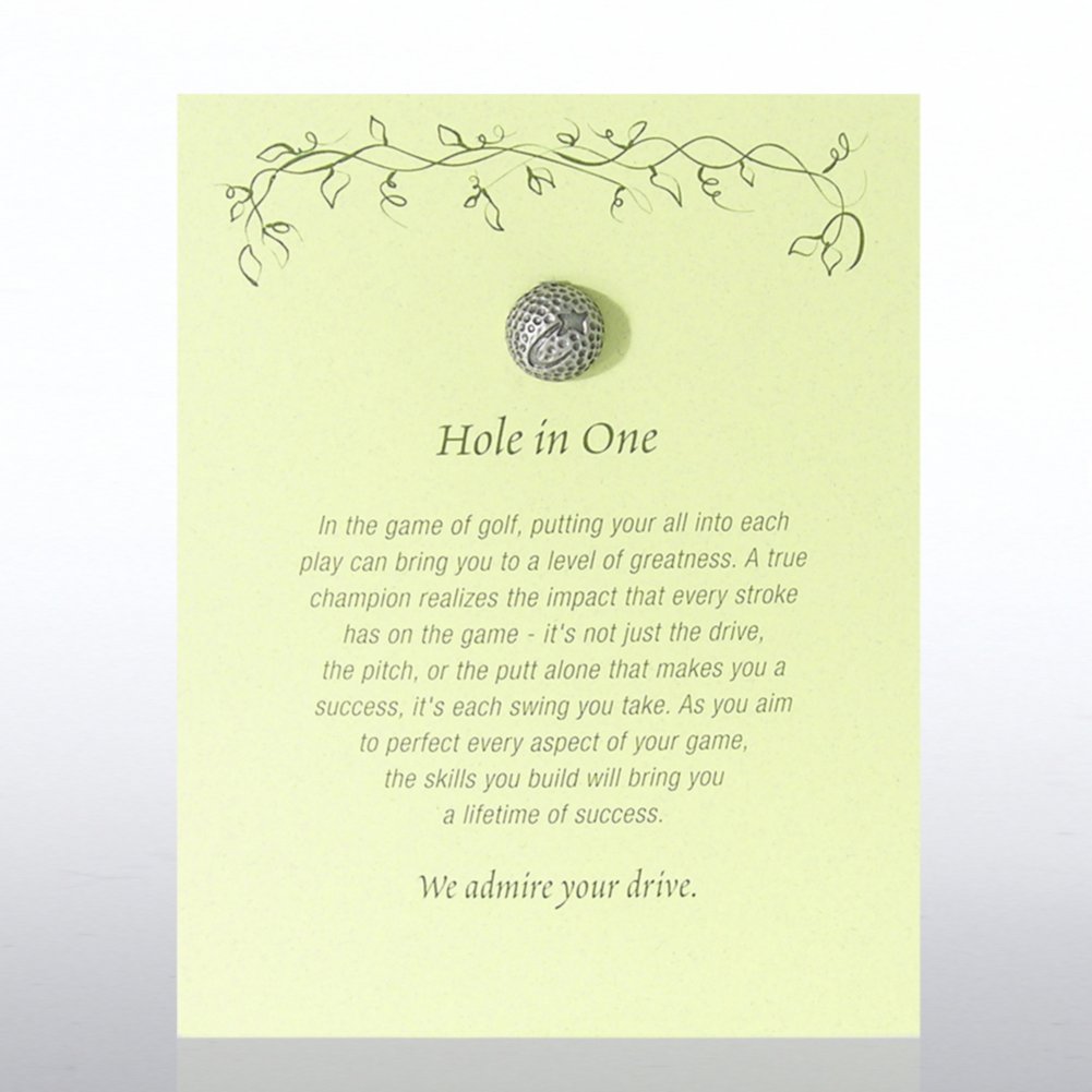 Character Pin - Golf Ball: Hole in One