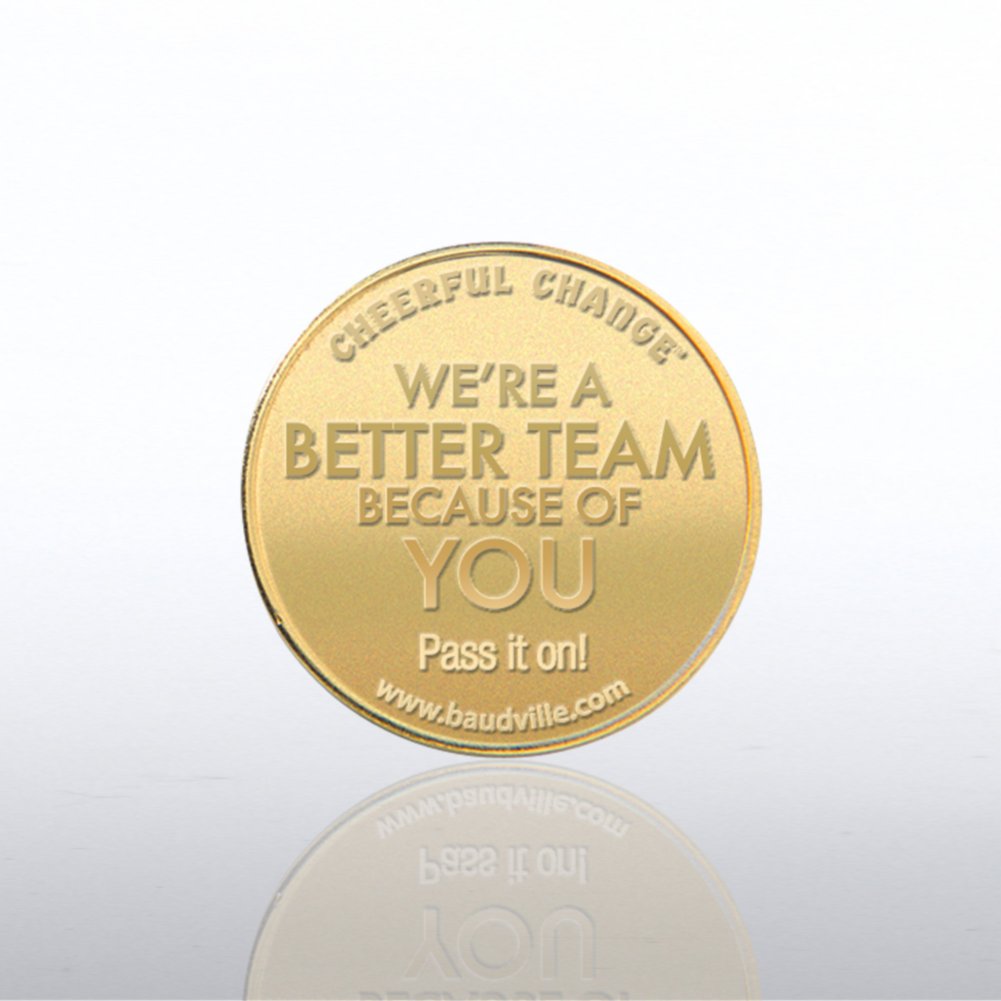 Cheerful Change - It Takes Teamwork BACK